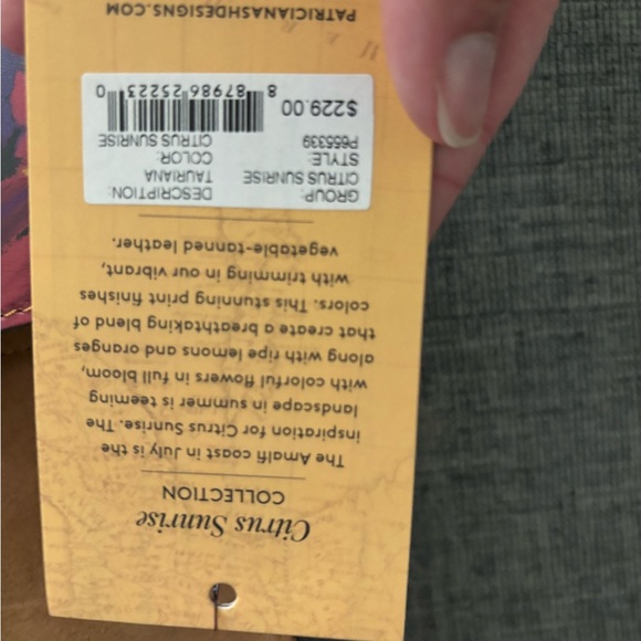 Patricia Nash Bag BNWT $229 retail 
Brand New with tags - Picture 9 of 11